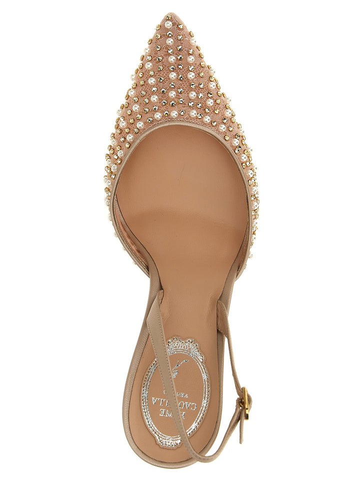René Caovilla Aretha Pumps - Pink | 4504754ee56682015e9cb530386c3f5458fd35db