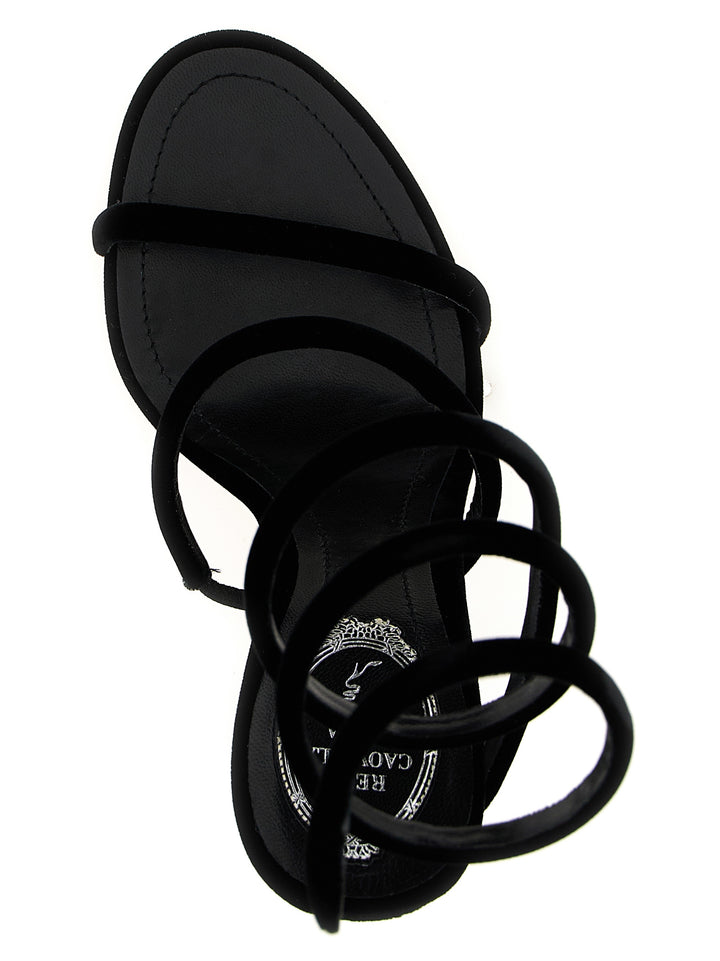René Caovilla Cleo Sandals - Black | b3319650d8a9dbd0a6ce433c933db20ace943670