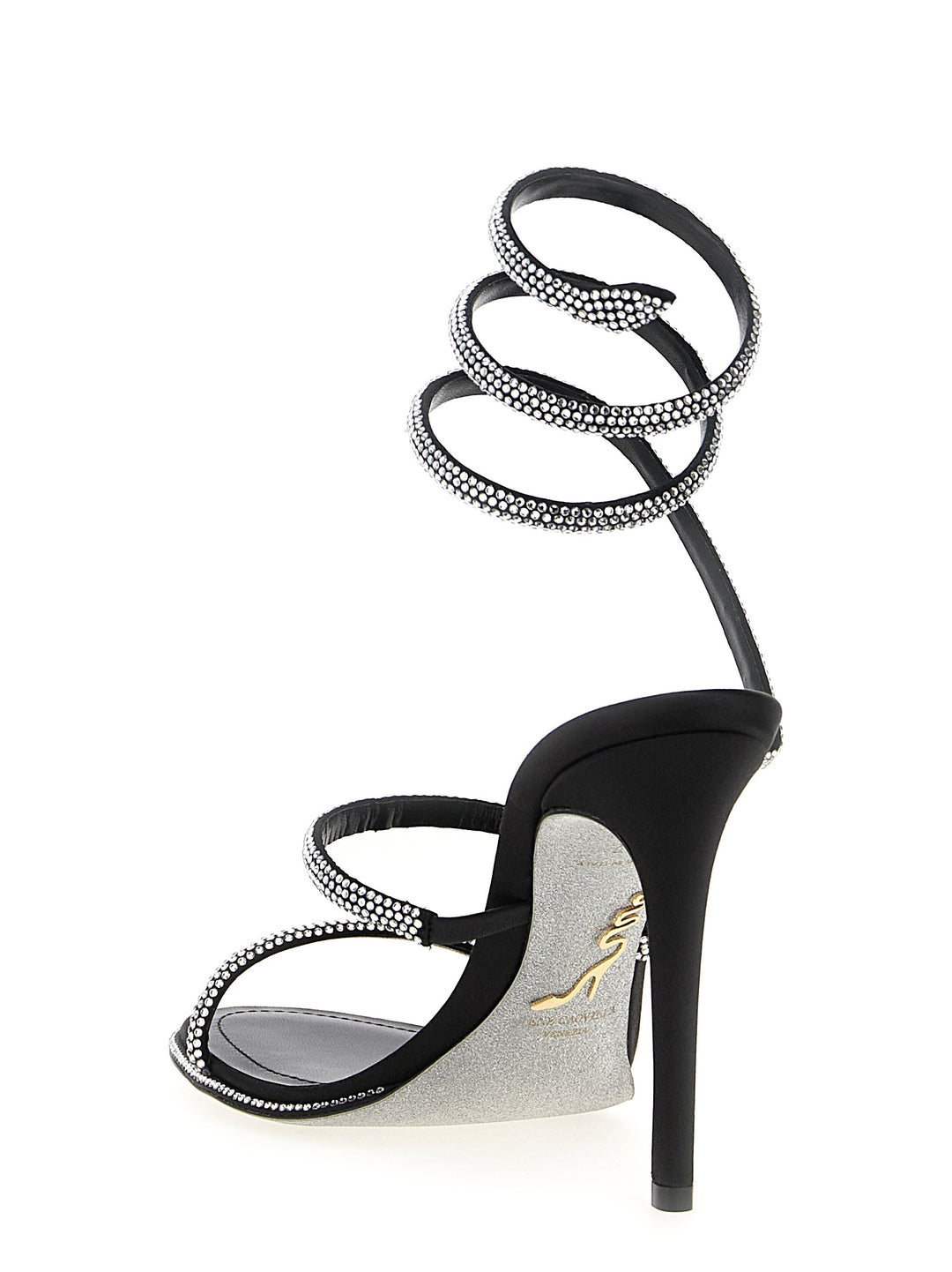 René Caovilla Cleo Sandals - Black | cf00f05abcfe3301cc7b949e765fed4b3e65bfcd