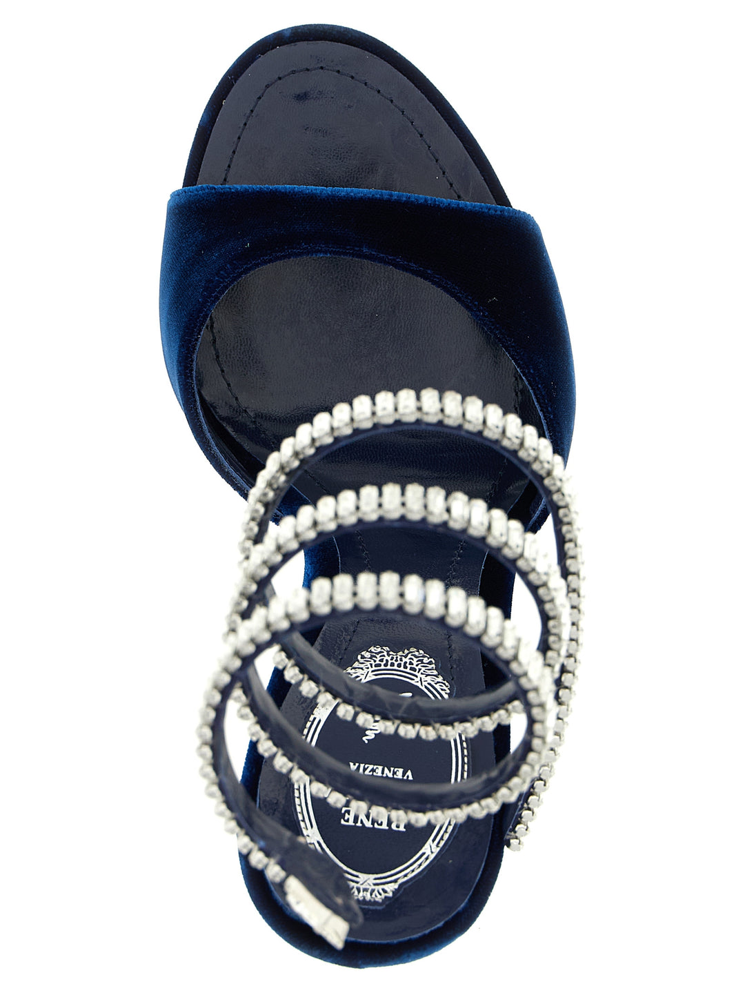 René Caovilla Spark Sandals - Blue | 44eba1bc75b6a4e330c611aba7b76b7985224a9d