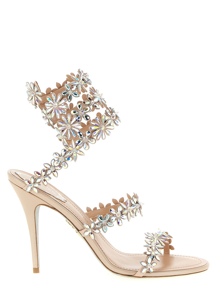 René Caovilla Eva Sandals - Pink | 1b7aedd987326c96672f9cf1e08707158e78d0b9