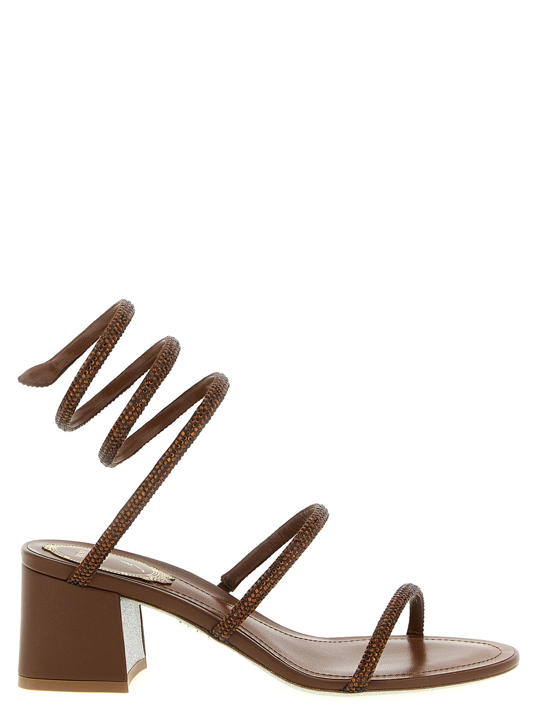 René Caovilla Cleo Sandals - Brown | aea79b5a1cc5318aafcd9559ee0883b3cb3b7f01