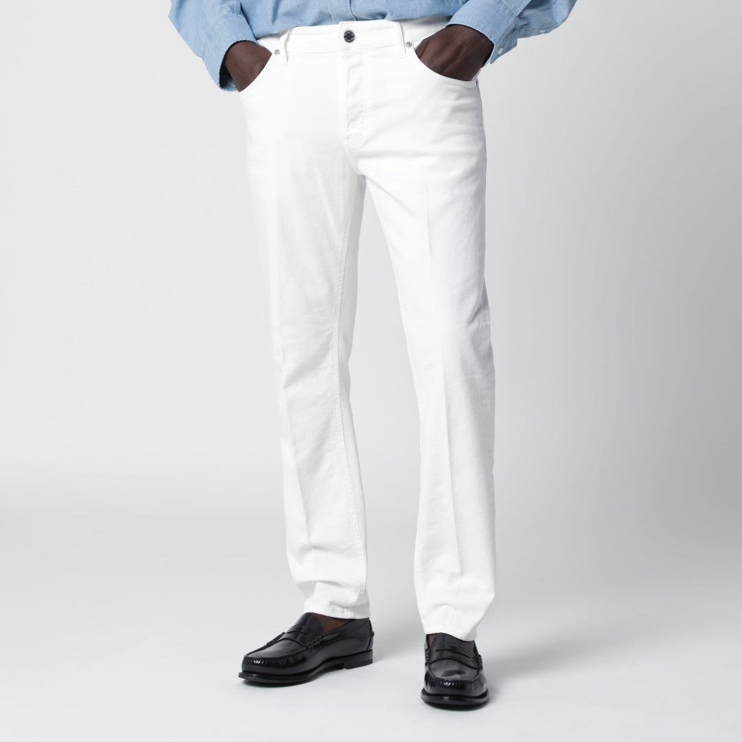 Pt Torino Denim Pants - White | 21c44d313d57317cbcb69b8658ed4ece085f9935
