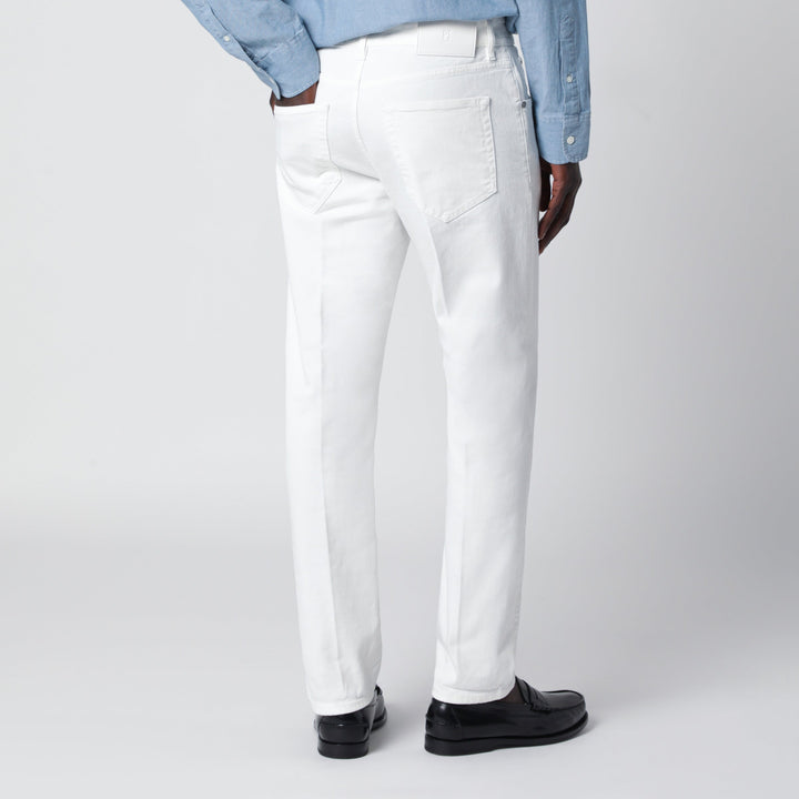 Pt Torino Denim Pants - White | 8245081d6e424ec35d18ff770a82abc07aacbe76
