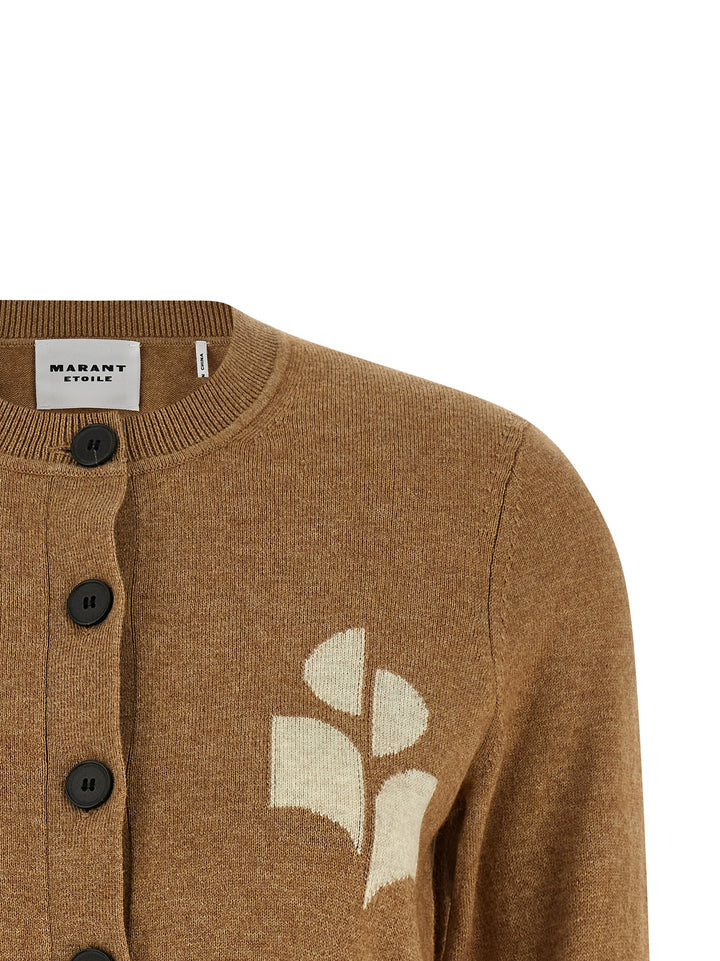 Marant Etoile Newton Sweaters and Cardigans - Beige | 81a1953ca33daf204adda8c63f71ed53dc908e14