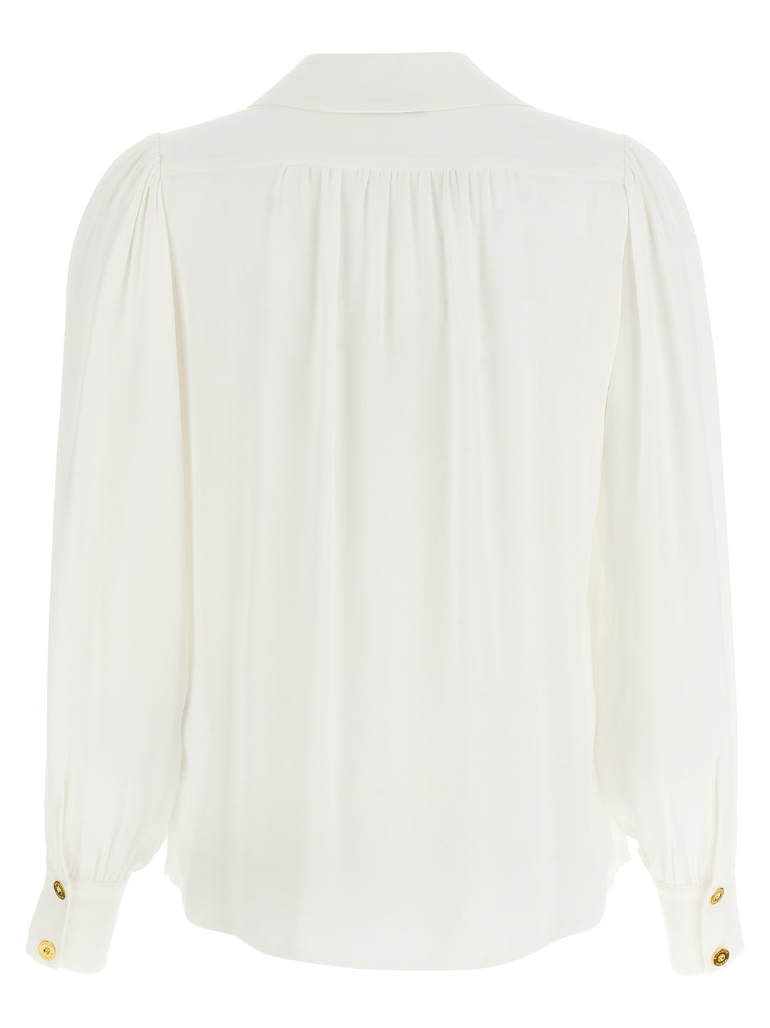 Elisabetta Franchi Necklace Shirt Shirt and Blouse - White | d8be3fd4afa708858569c34a096070b62db89056