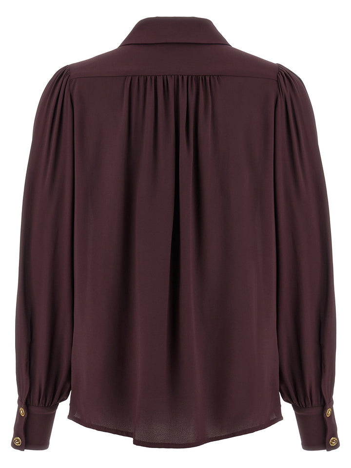 Elisabetta Franchi Necklace Shirt Shirt and Blouse - Purple | cbea3bc7271e8c36e5ac9bc8020def4c90ed50bd
