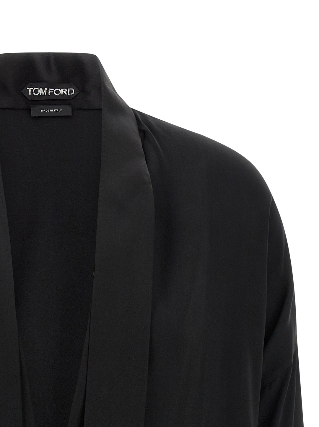 Tom Ford Lavallière Neck Blouse Shirt and Blouse - Black | 68bbfa71e8417baf3e609713b33ce700e1a1a194