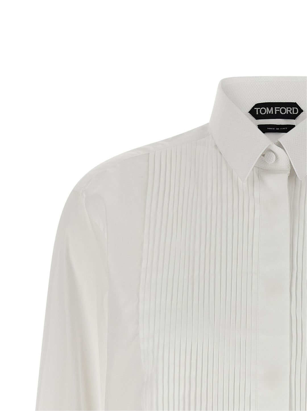 Tom Ford Plastron Shirt Shirt and Blouse - White | 2d1ace474657767697f4d29b7e3d21b5bcccc911