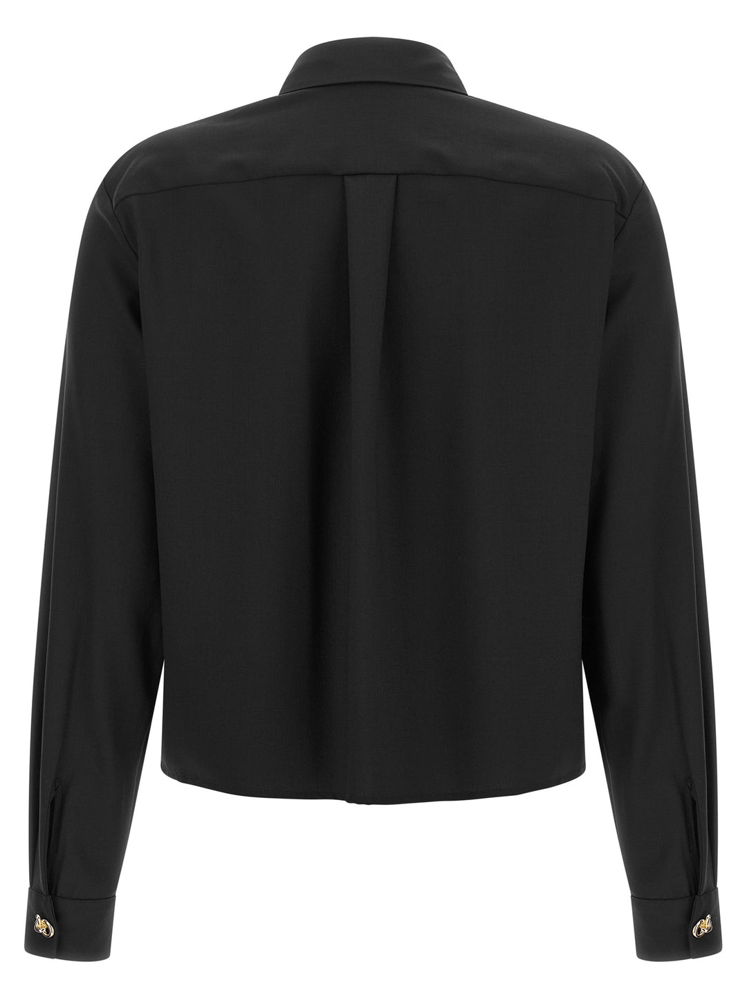 Fabiana Filippi Knot Shirt Shirt and Blouse - Black | e945545ea5024e14551ede649ae9aa8ba3f6a78b