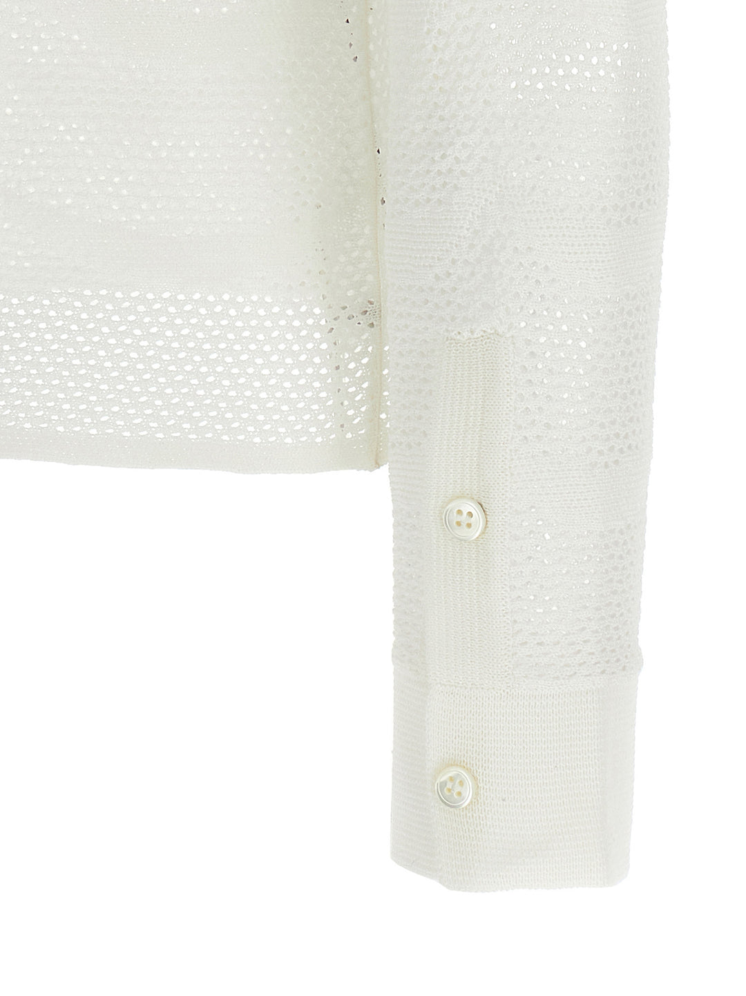 Tom Ford Openwork Cardigan Sweaters and Cardigans - White | 0cbb86c351debf9518248ba5e25da92018e93d3c
