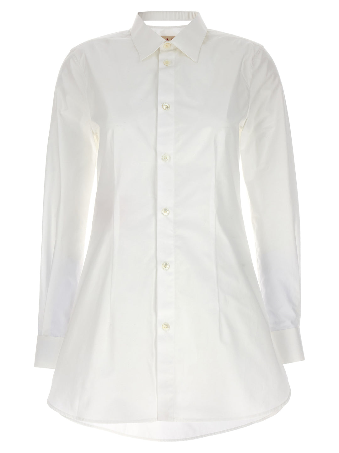 Marni Cut-Out Collar Shirt Shirt and Blouse - White | 38166880b3935ef84436c61fe8e6fae6db1a451f