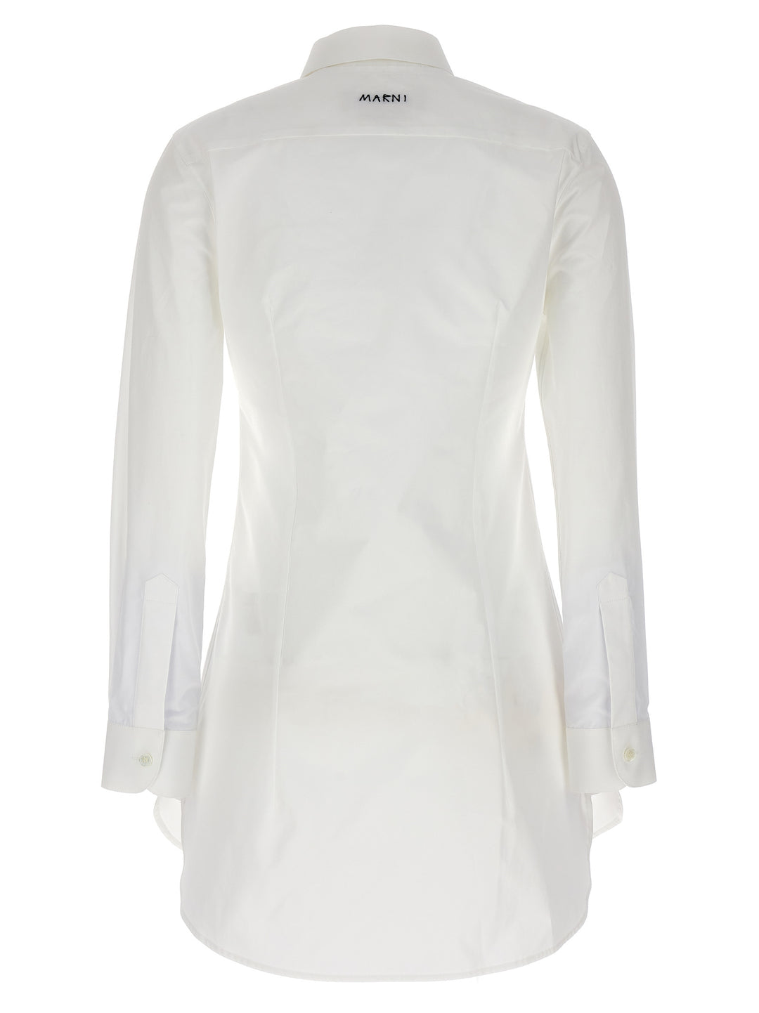 Marni Cut-Out Collar Shirt Shirt and Blouse - White | d2c295a7ec3e3188f137918f4da059677df06dbc