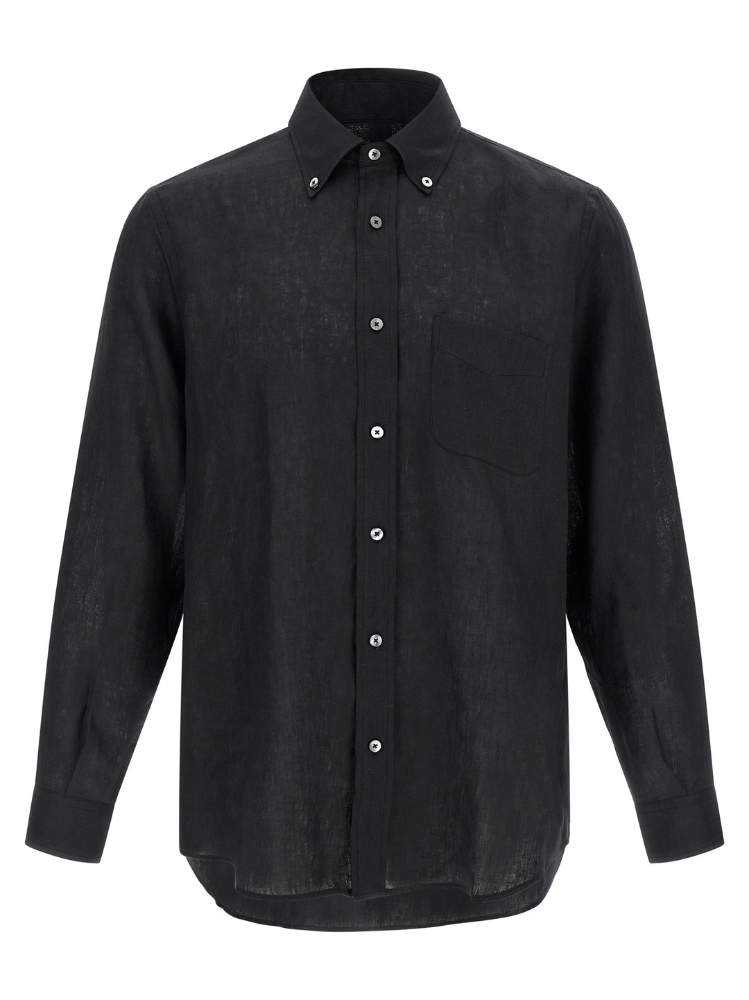 Riviera Project Linen Shirt Shirt and Blouse - Black | bf116ed47b15e25b103fff482c9d6655279ba21b