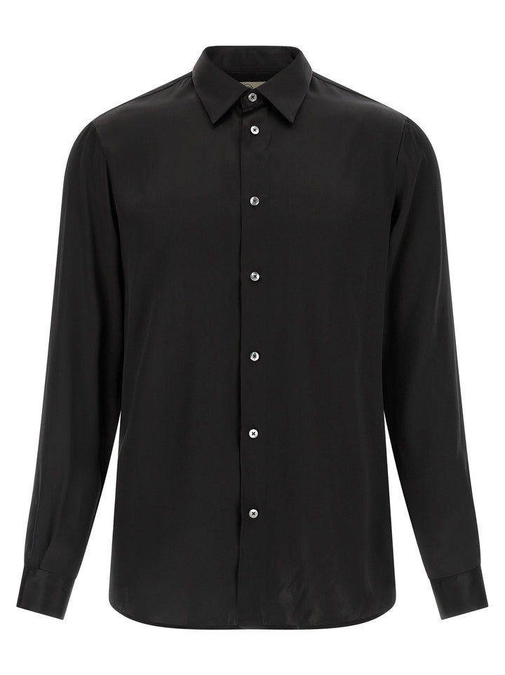 Riviera Project Silk Shirt Shirt and Blouse - Black | 4ce1d75751d7831d126dd01085219ff7b52ce202