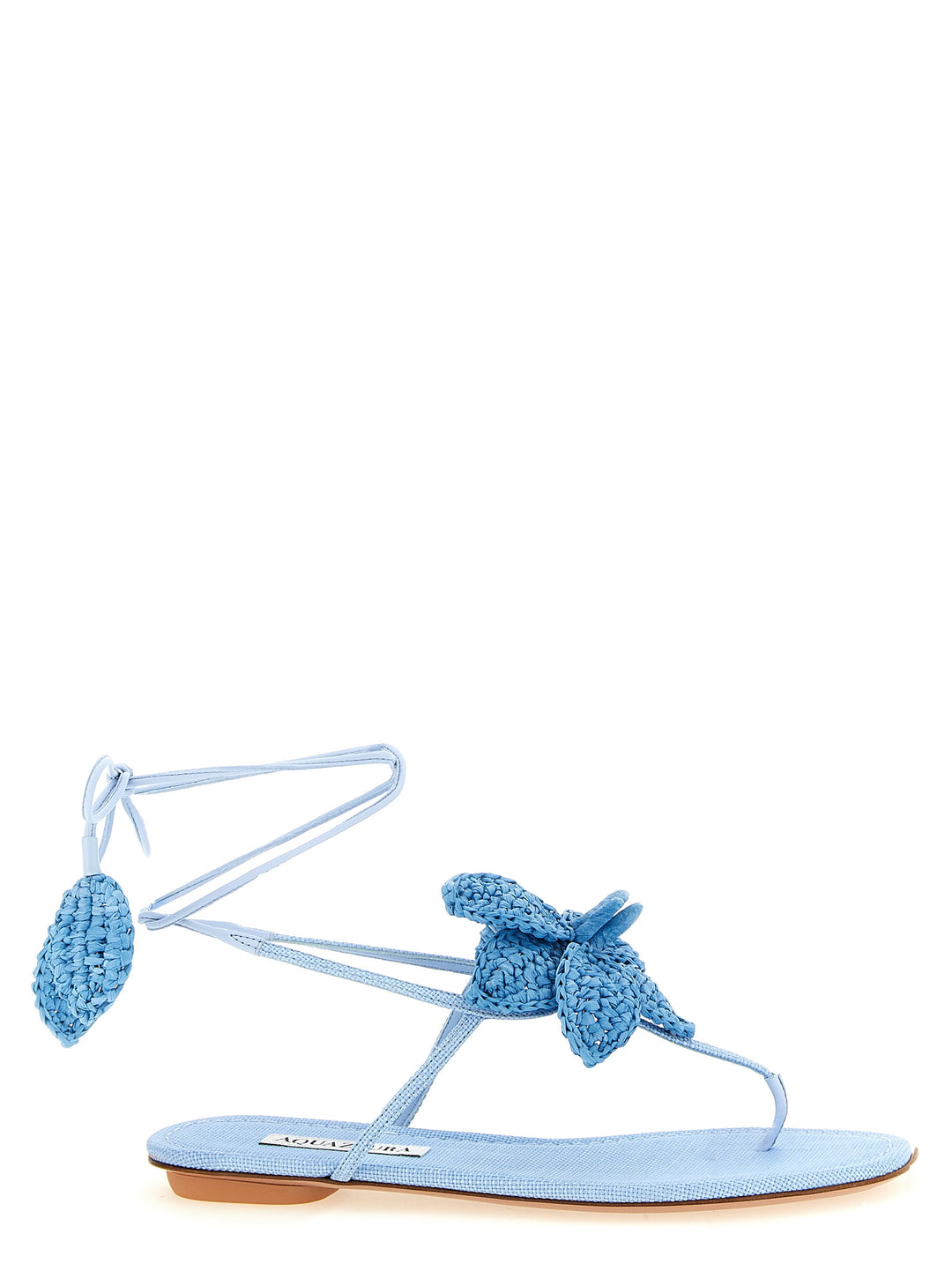 Aquazzura Calypso Sandals - Light Blue | 45103a594dcbc276f56aa5d116fc6806c4fef1c5
