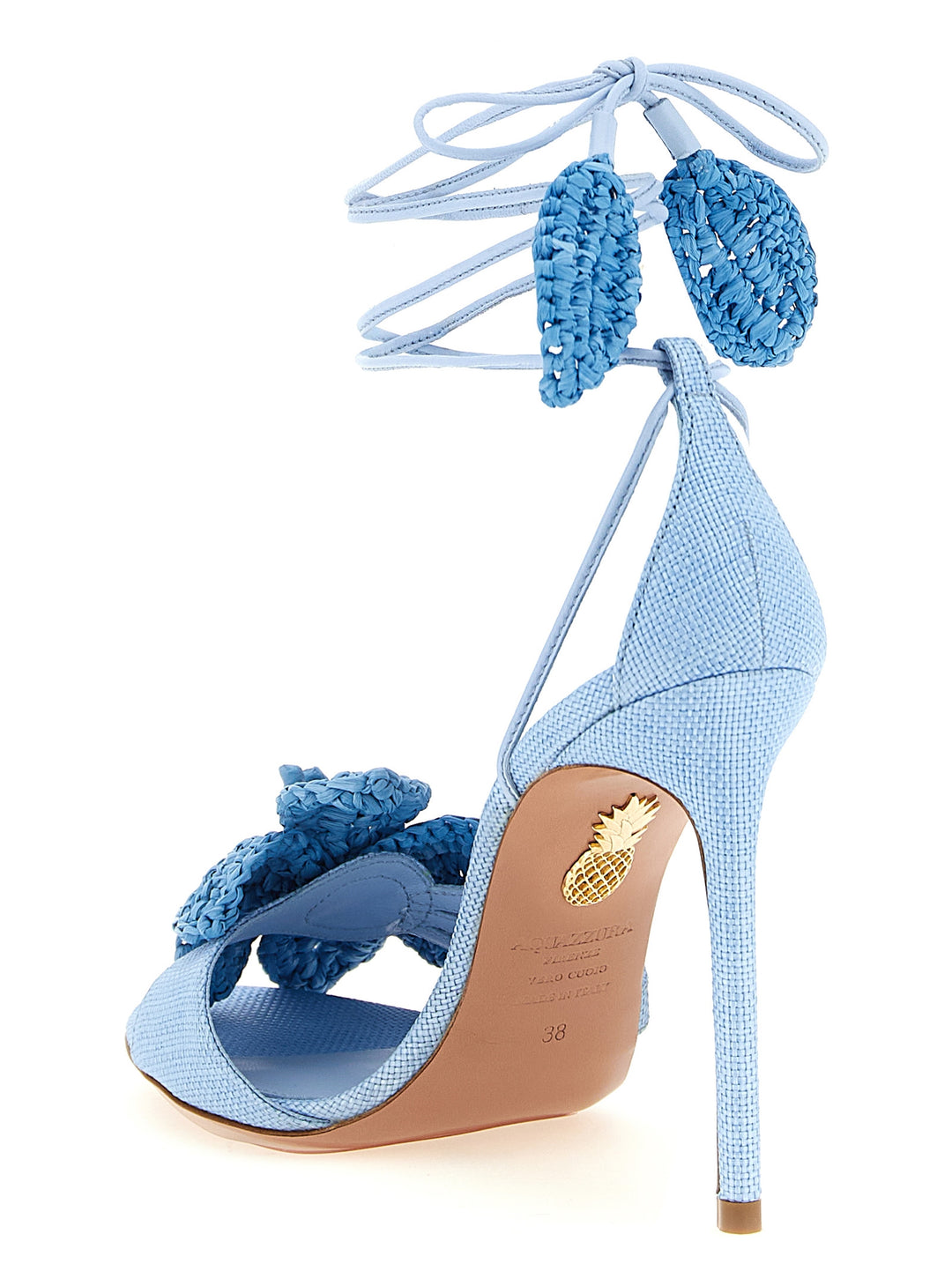 Aquazzura Calypso Sandals - Light Blue | fa3be7bd1102333407bf5f27d70a4c939c36bc1f