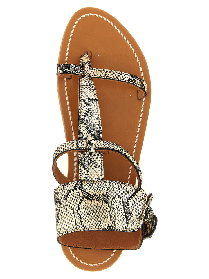 K.Jacques Saint Tropez Caravelle Sandals - Gray | 9224720953dab66c8514036016b0c94e21eeada0