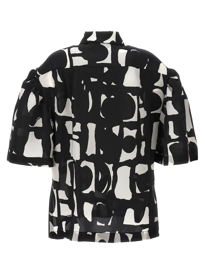 Max Mara Carella Shirt and Blouse - White/Black | a52e78b5b0d02a7b045953ab79f7643ff8a92158