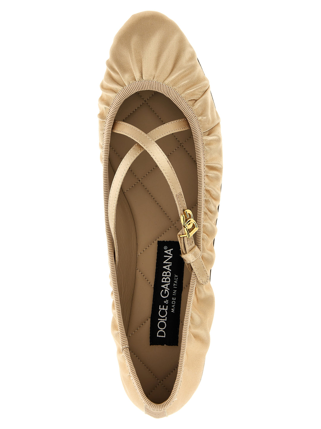 Dolce & Gabbana Vally Flat shoes - Beige | 8661265b55afc752867aae637d92f0a96aedd111