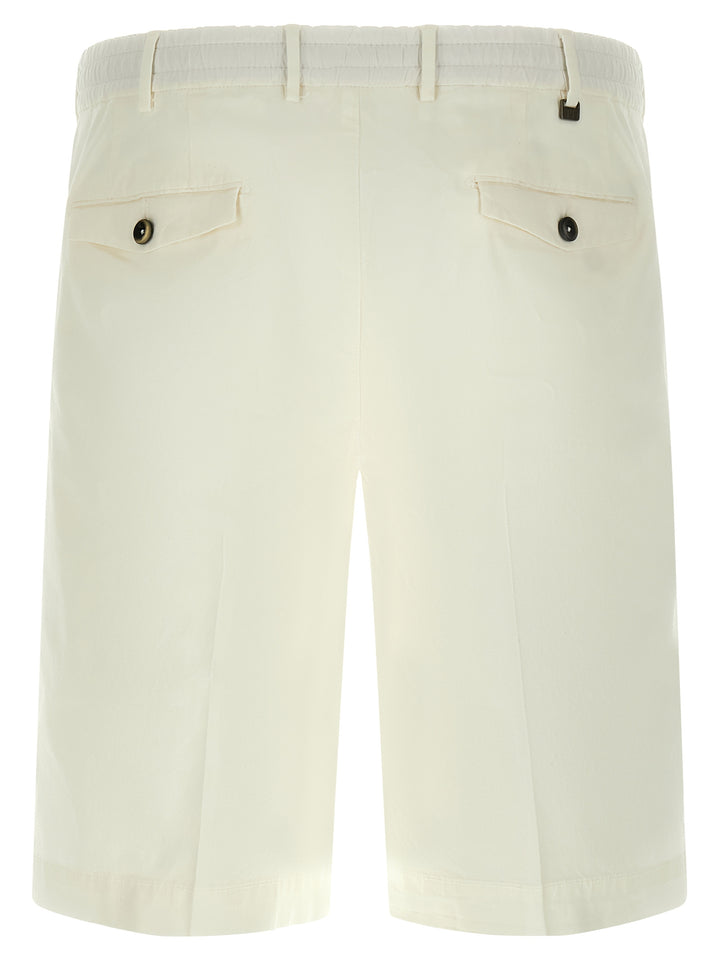 Pt Torino Stretch Cotton Bermuda Shorts Bermuda and Short - White | 0824a4014fdacd99a4c52a49fcda6c4305701d35