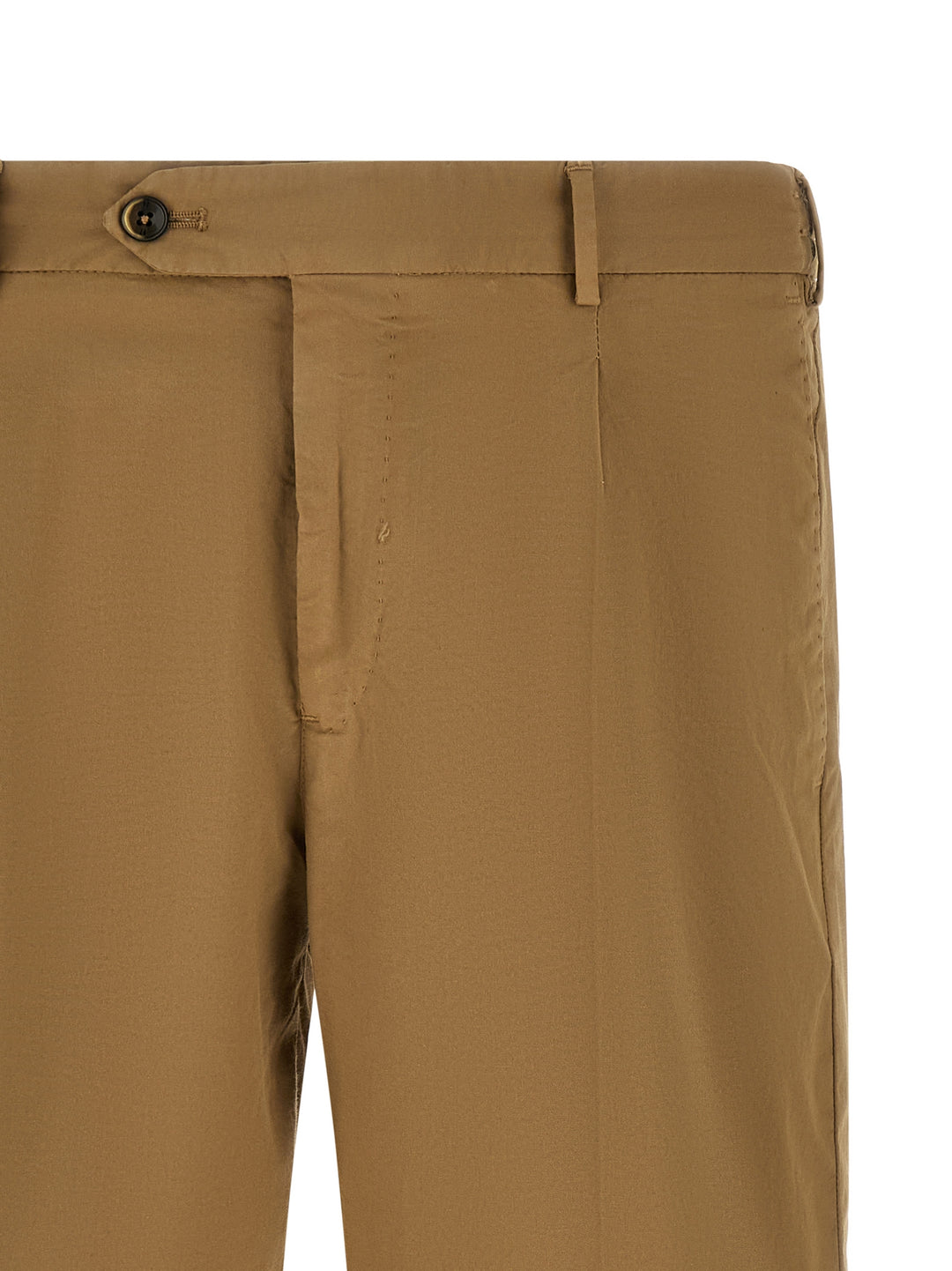 Pt Torino Stretch Cotton Bermuda Shorts Bermuda and Short - Beige | c9a1d5d7547e47a4233aa590090e924013593c24