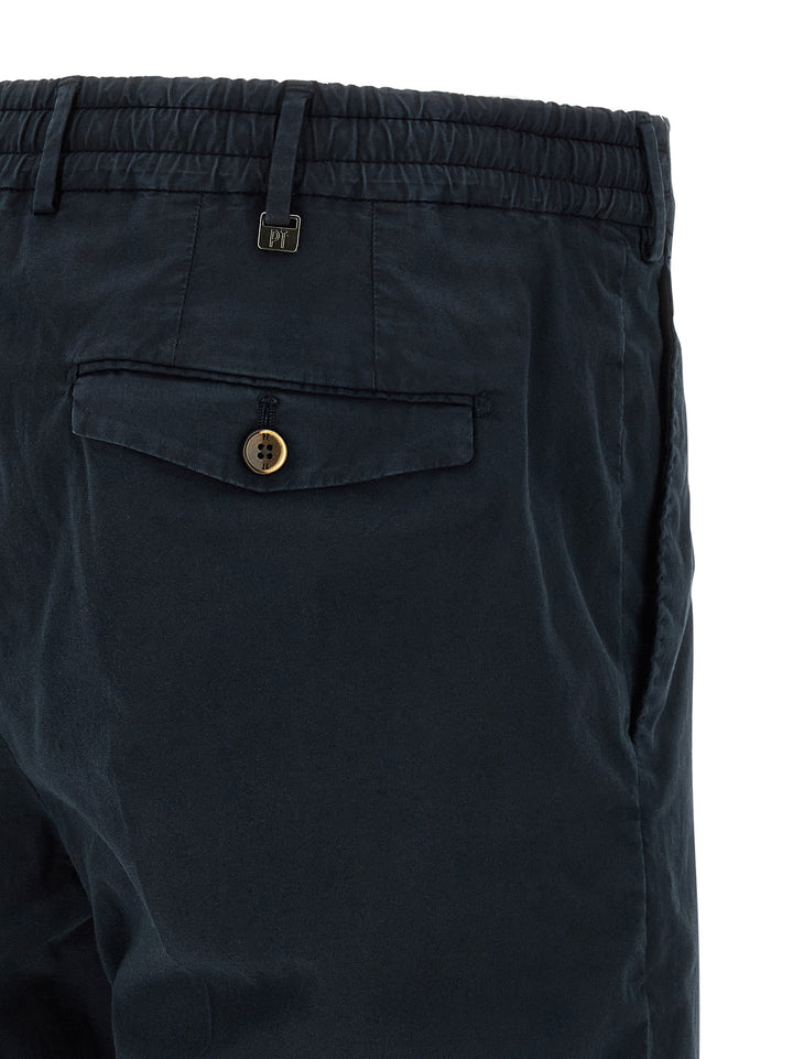 Pt Torino Stretch Cotton Bermuda Shorts Bermuda and Short - Blue | 92ea4679b0b97124f787c287a9ac8c98fb126ea0