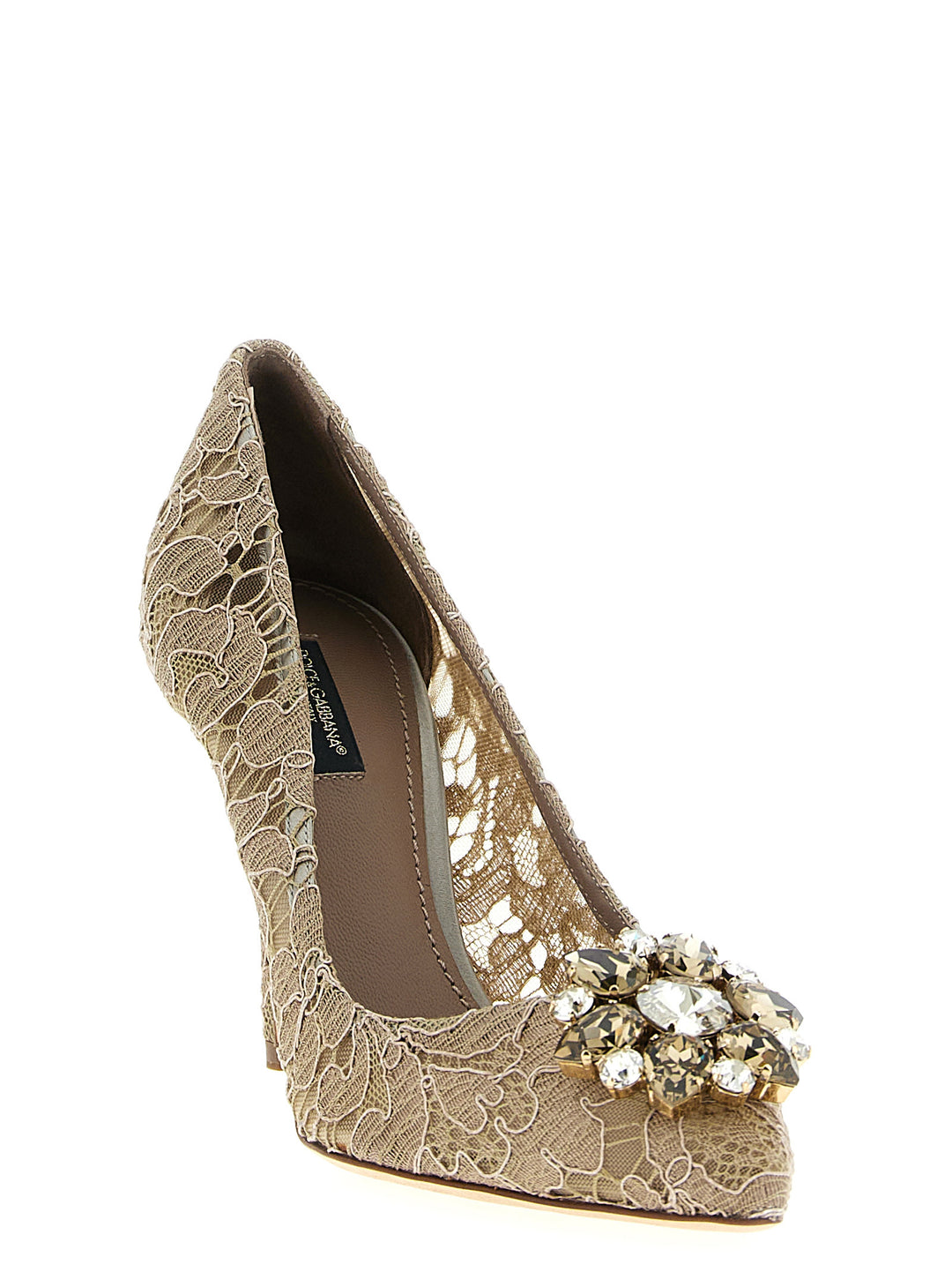 Dolce & Gabbana Bellucci  - Rainbow Collection Pumps - Beige | 629c3b9f8d157f433ed334443f539ace0274153c