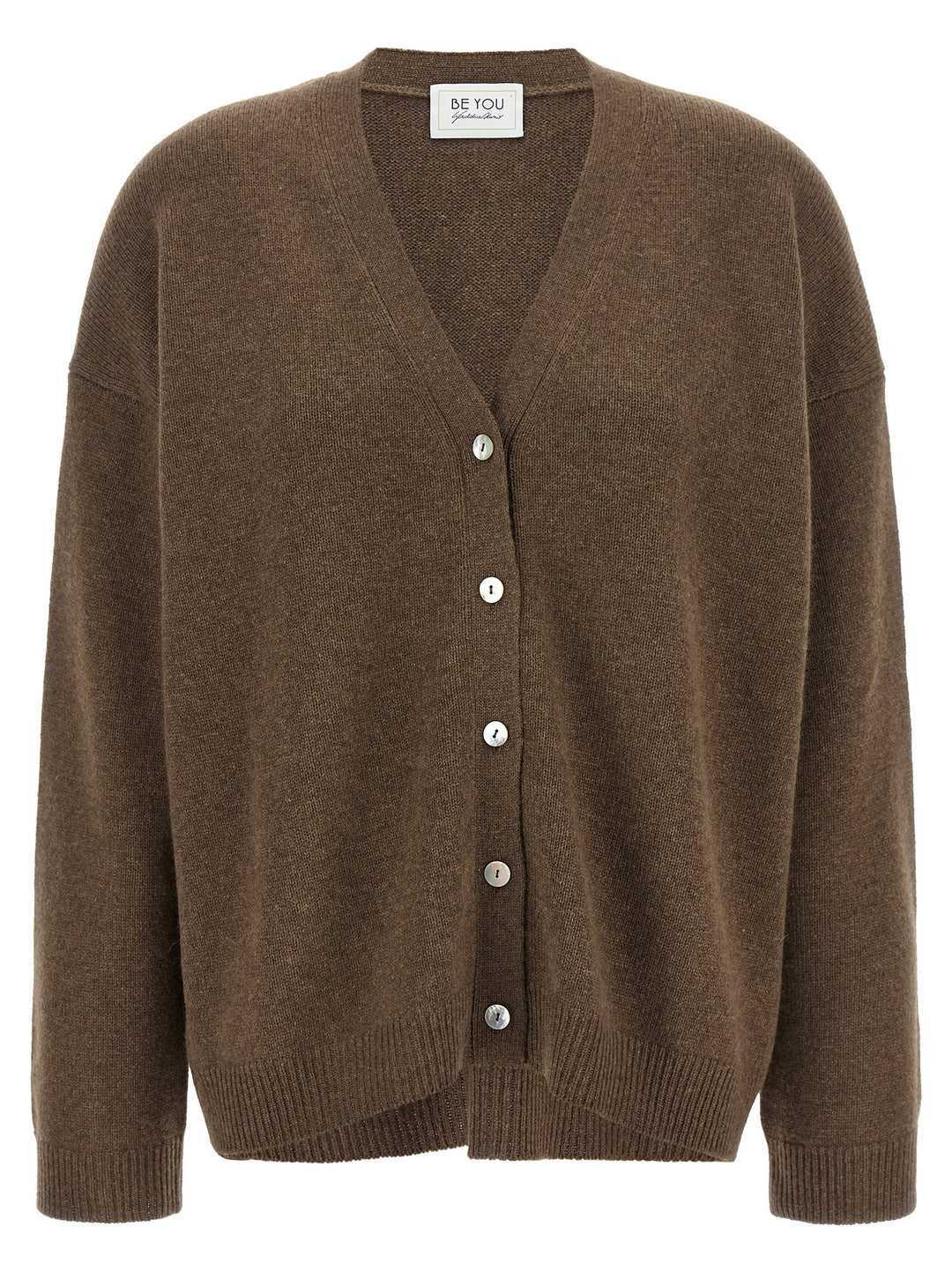 Be You Cashmere Cardigan Sweaters and Cardigans - Brown | 7400b51890c2ca6287a430fc05234b7a54437f8a