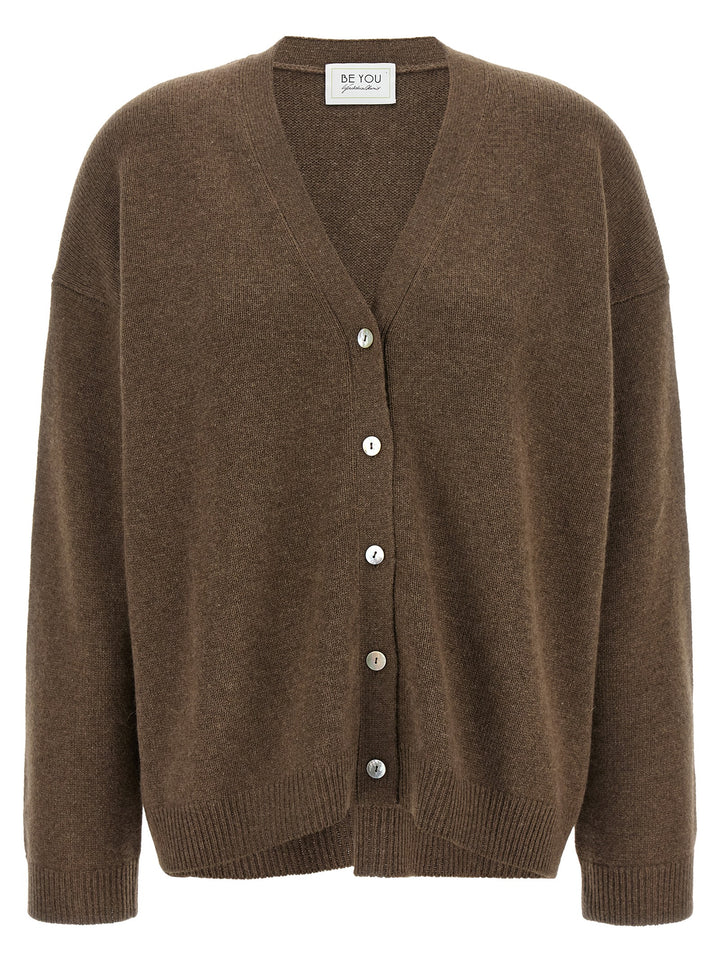 Be You Cashmere Cardigan Sweaters and Cardigans - Brown | 7400b51890c2ca6287a430fc05234b7a54437f8a