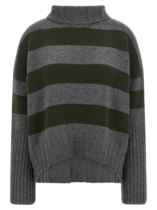 Striped Sweater Sweaters And Cardigans Multicolor