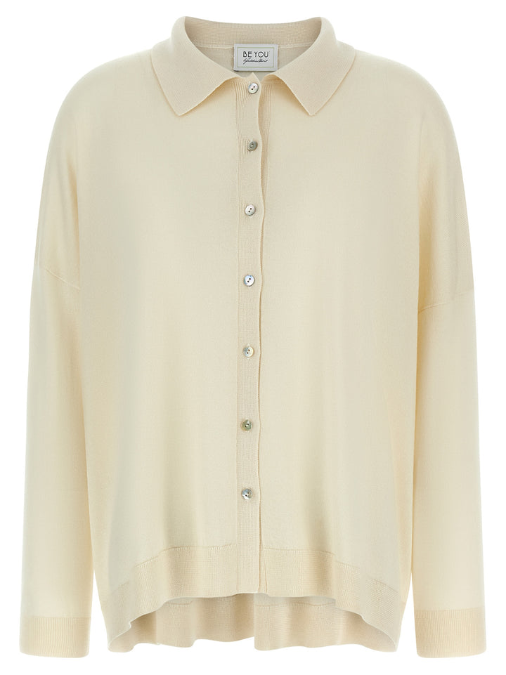 Be You Lady17 Sweaters and Cardigans - White | 0334d537f2dced450c8fddbaa1ce1c6e7ec37cf5