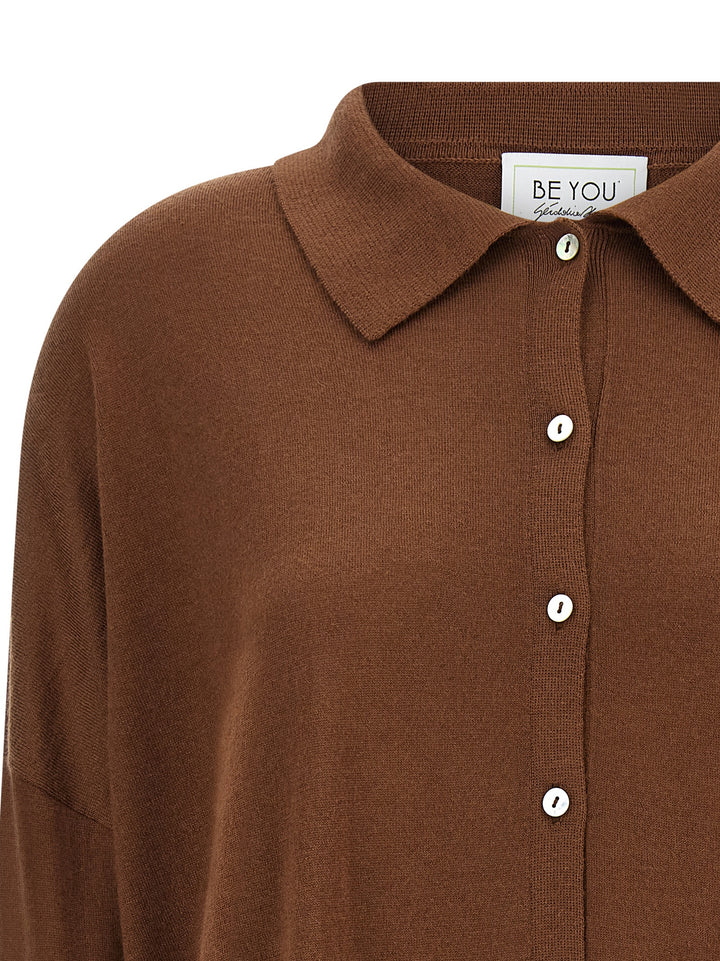 Be You Lady17 Sweaters and Cardigans - Brown | cf9584a83a08f1b4a63f616ed01882d9a6c6ee6e