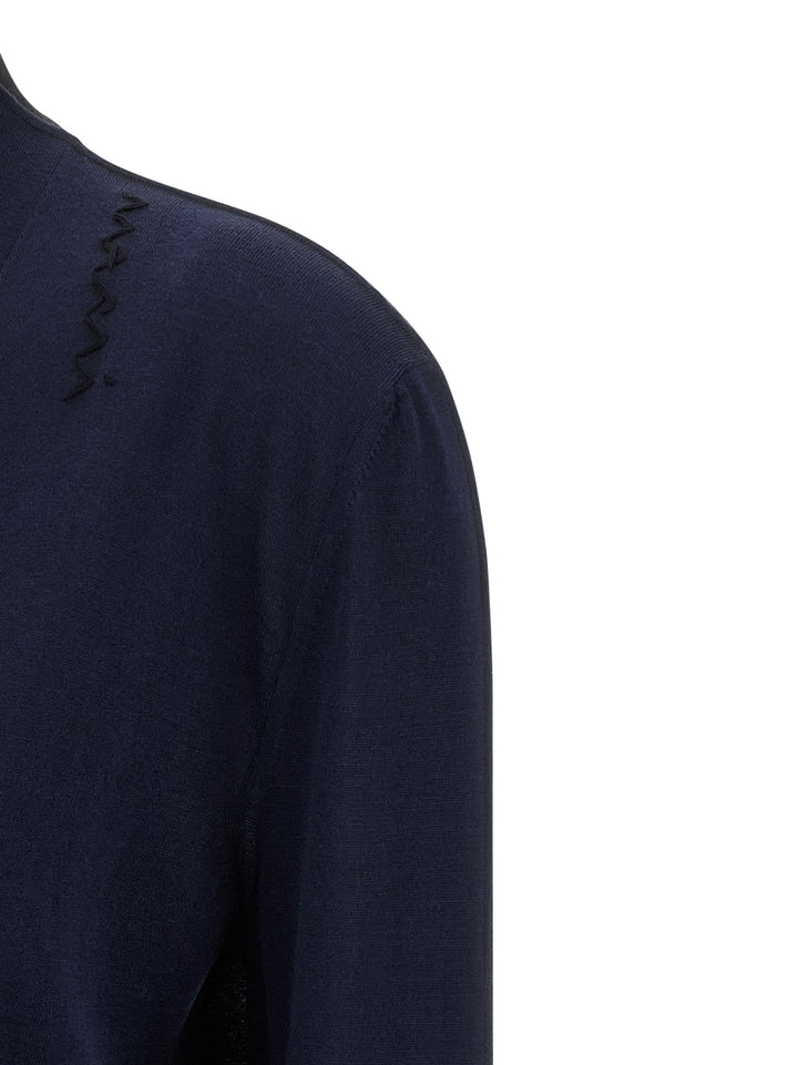 Marni Two-Tone Cardigan Sweaters and Cardigans - Multicolor | 4931ff3031083a44644caf6e3891e2a07ea1b8b1