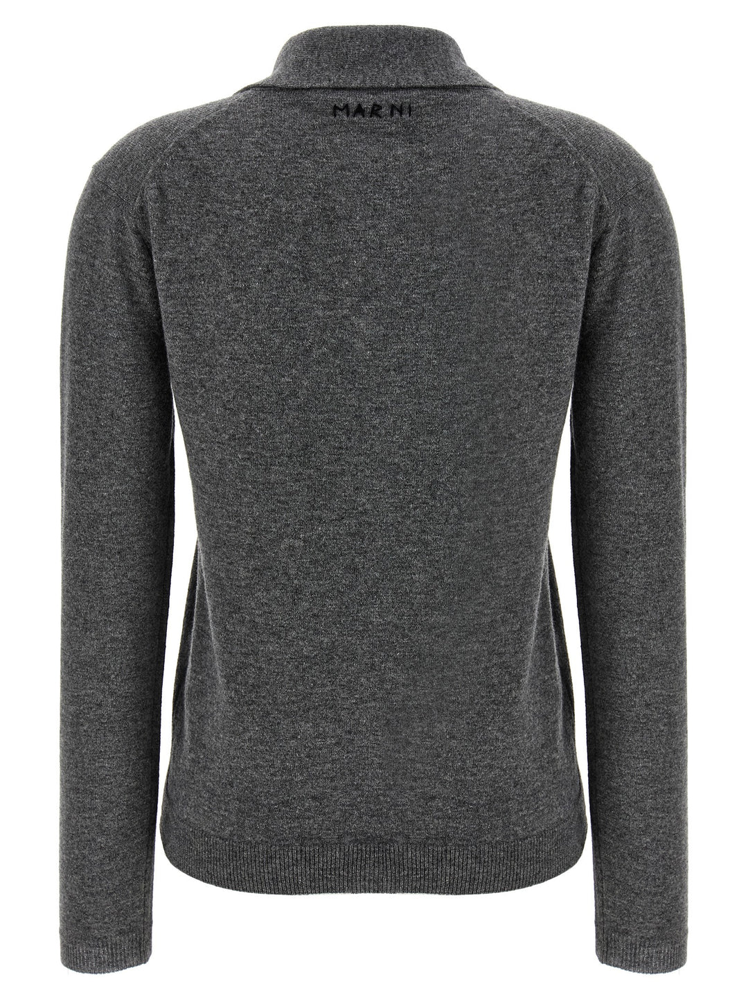 Marni Wool Cardigan Sweaters and Cardigans - Gray | 05f25db1522d7d4d818324288beaa02f316c3ef7