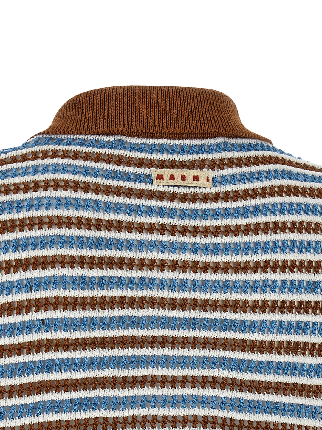Marni Striped Crochet Cardigan Sweaters and Cardigans - Multicolor | 6ccea7f30dbe4fa9540def1501f45a6b1340abcf