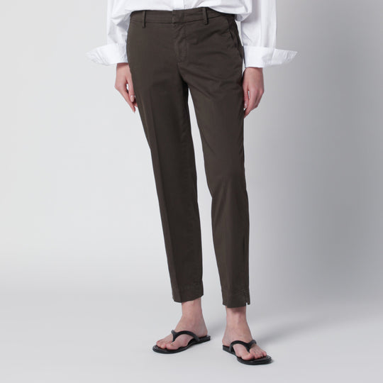 Brown Cotton Trousers