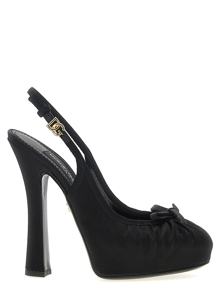 Dolce & Gabbana Vally Pumps - Black | 1b9477410a20a7773db89fa85e564beb6750428d