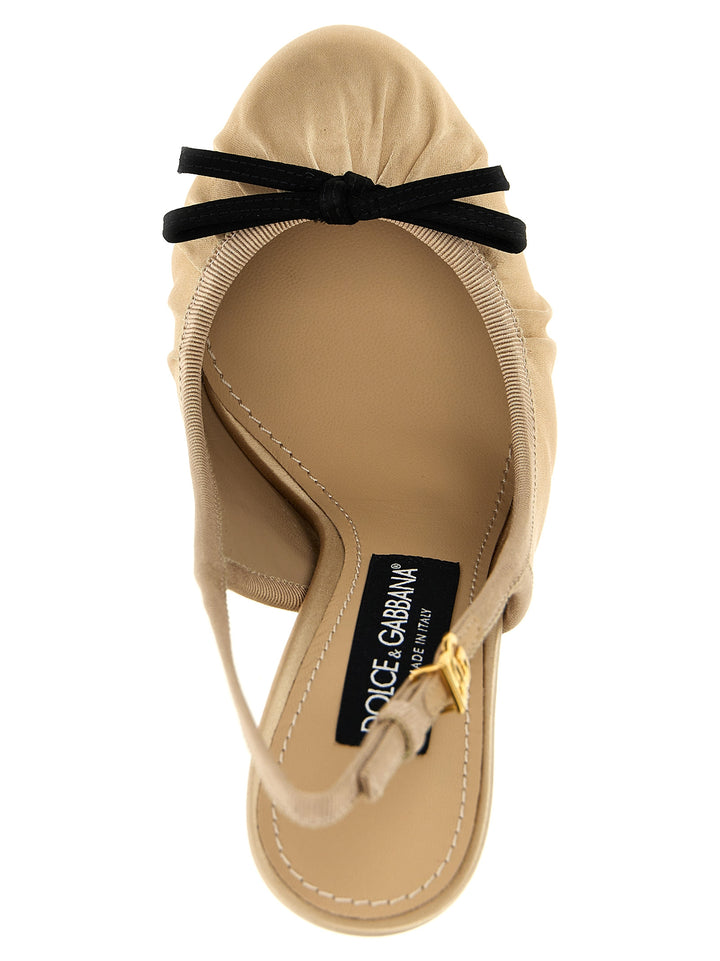 Dolce & Gabbana Vally Pumps - Beige | 3aa39faad7de78beb155e2b1597570c22fcec30e
