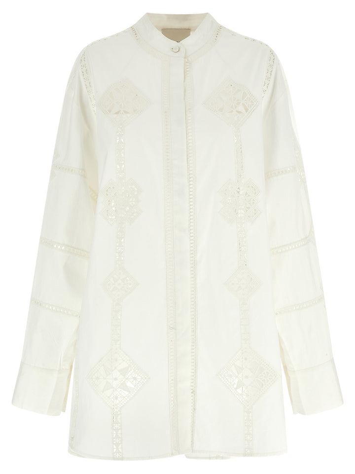 Isabel Marant Soeline Shirt and Blouse - White | aedb8b8ed0f0dc47ad6d6f215358dc58abc72e67