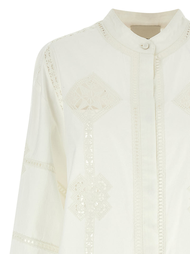 Isabel Marant Soeline Shirt and Blouse - White | 5830cad0b299e08e9603e827d30cd1cf6db3867c