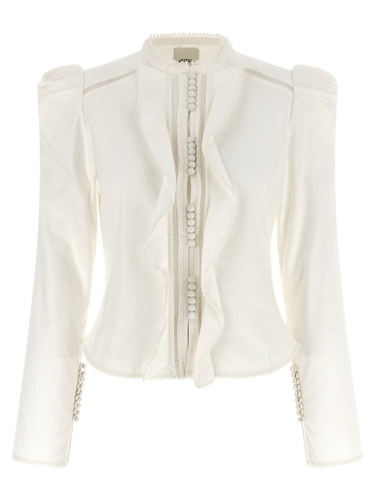 Calina Shirt And Blouse White