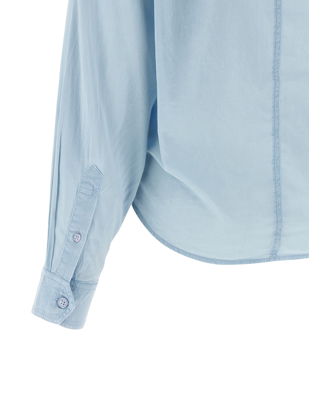 Marant Etoile Valiane Shirt and Blouse - Light Blue | 7be84176e7d3de438e1780b307c980a0370e22b7