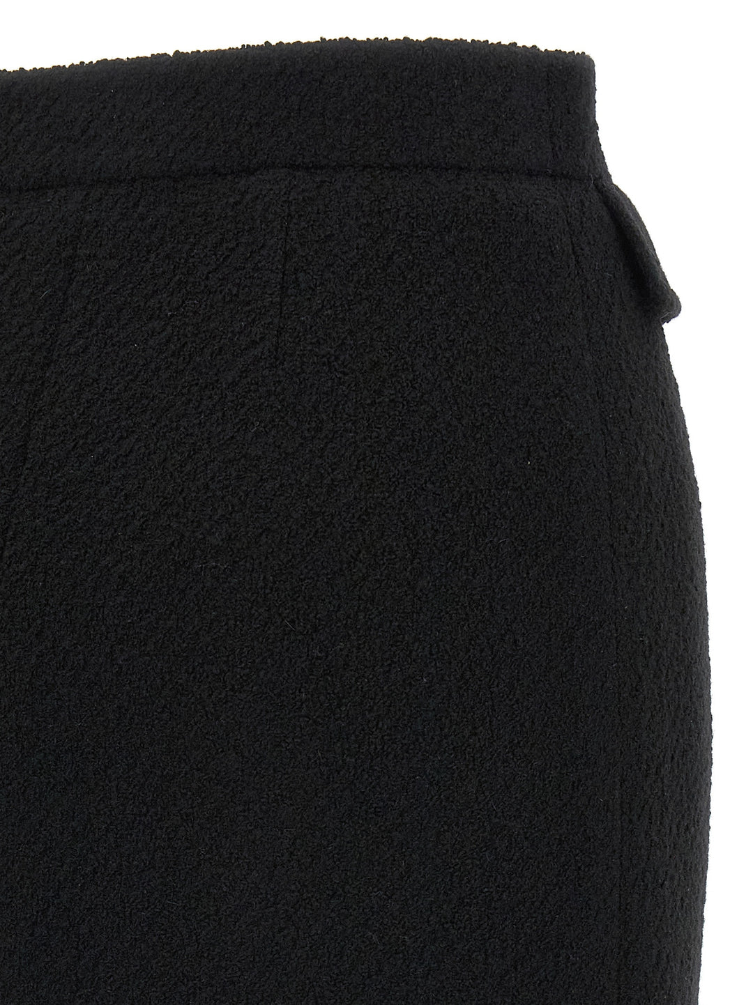 Chloé Bouclé Wool Skirt Skirts - Black | 9ced9f5347fa76b10718da817cd121583476fa1f