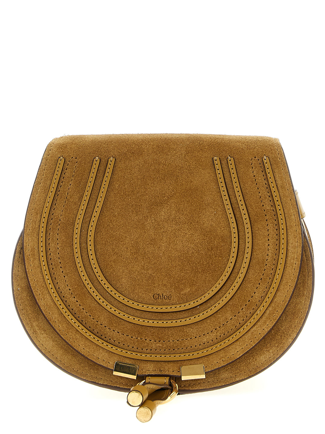 Chloé Marcie Crossbody Bags - Beige | 82267a62738b721c7c0505f752199b17311022ab