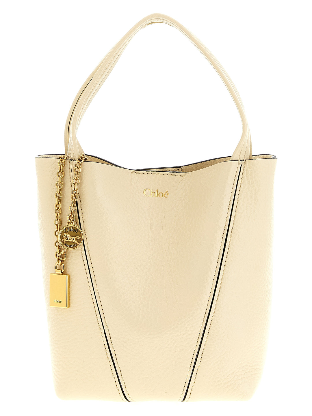 Chloé Chloé Spin Crossbody Bags - Beige | f46eeff4138f295a91be9511e013e5a7ab696bda