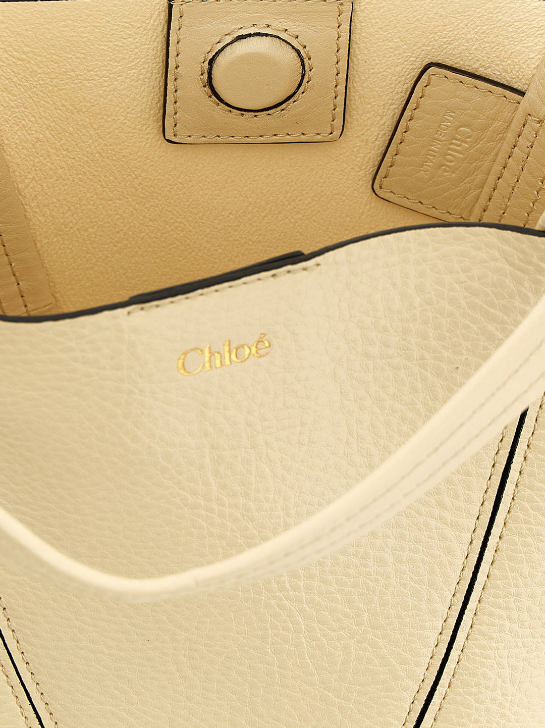 Chloé Chloé Spin Crossbody Bags - Beige | 5ed6779540bf268b747785b445244eac7f964230