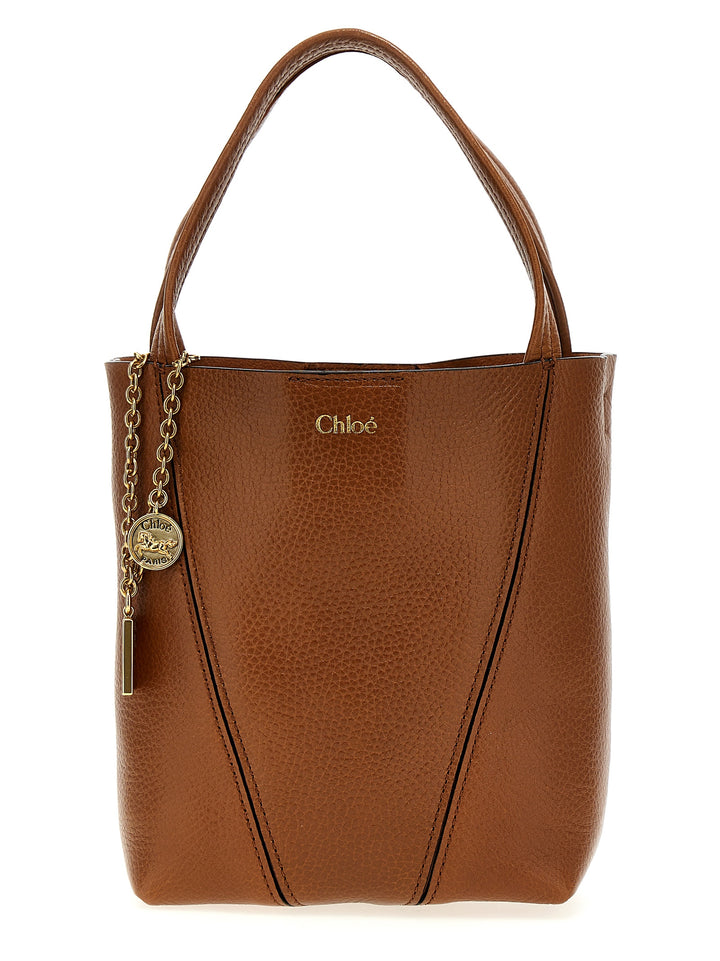 Chloé Chloé Spin Hand Bags - Brown | 211432661530ab3374f21cadd538686cb7e22d74