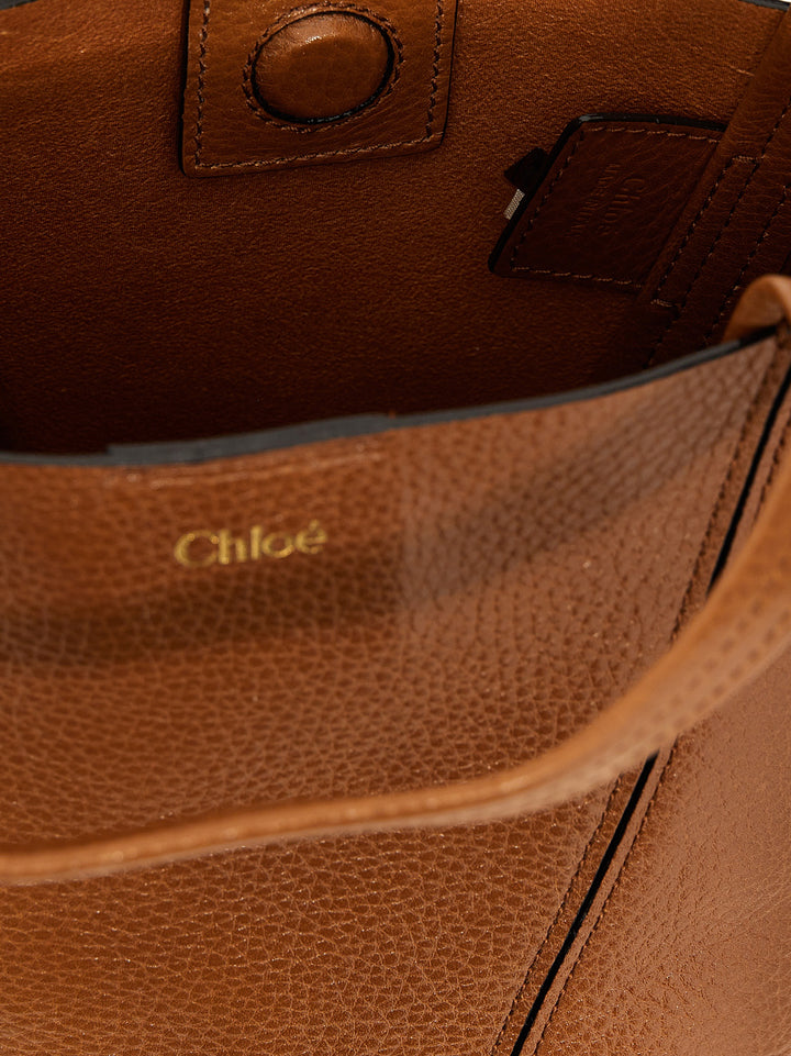 Chloé Chloé Spin Hand Bags - Brown | 1e1be19d7e69198194a1702d846fe57d17d0c4f7
