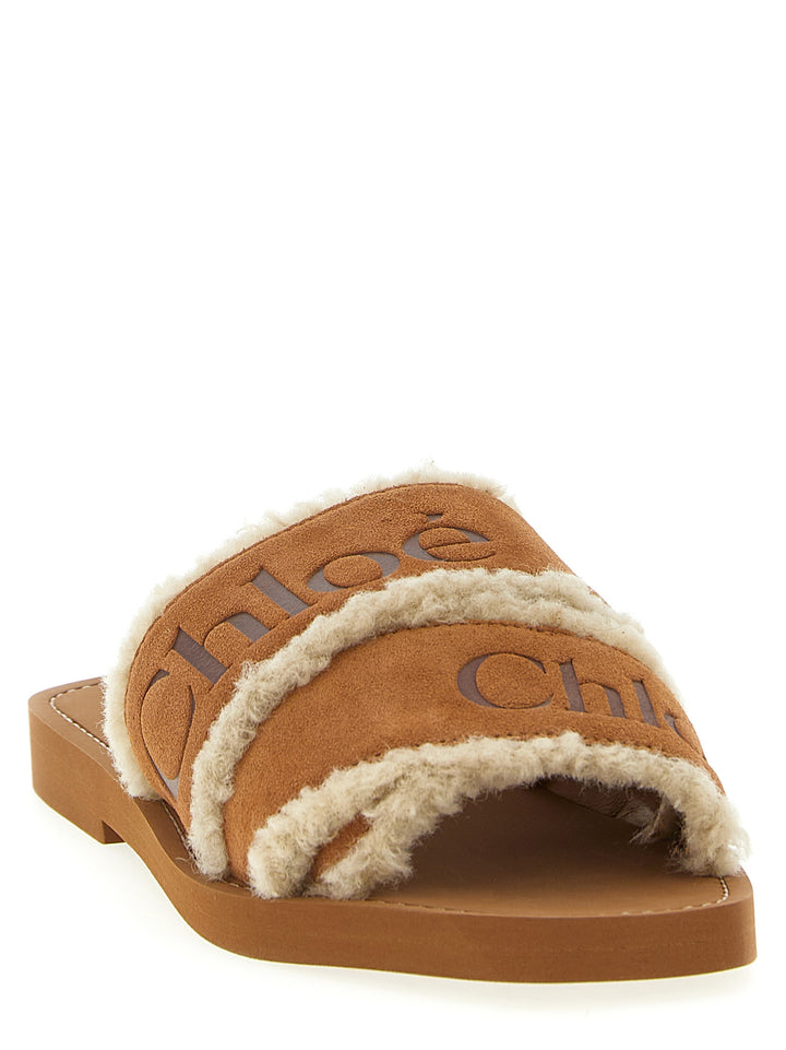 Chloé Woody Sandals - Brown | ea8aa50544375807eaa6fdff1d6c3c971f05e82f
